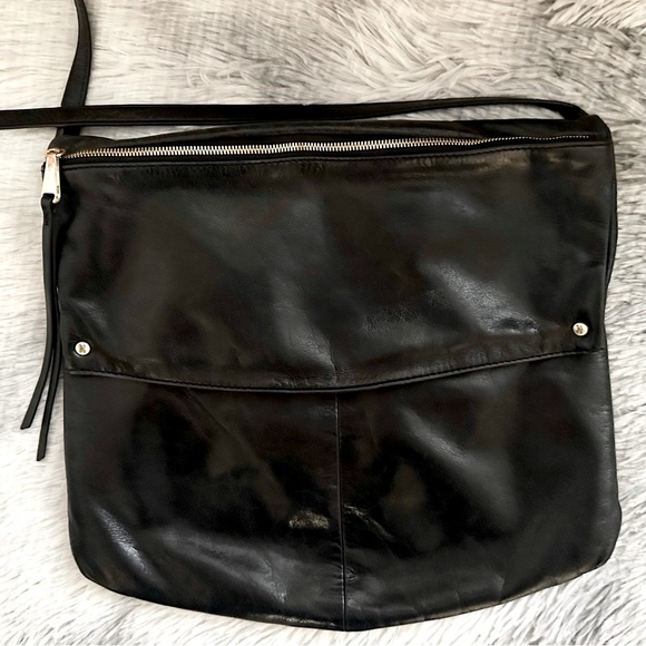 HOBO Black Leather Crossbody Bag - Picture 13 of 14